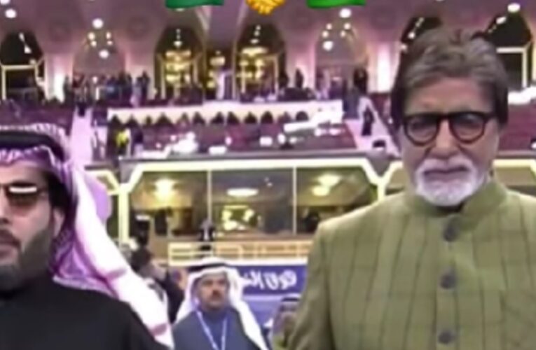 Indian cinema superstar Amitabh Bachchan has been honored with Joy Award by Saudi Arabia.